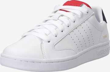 K-SWISS - Sapatilhas baixas 'Lozan Klub' em branco: frente