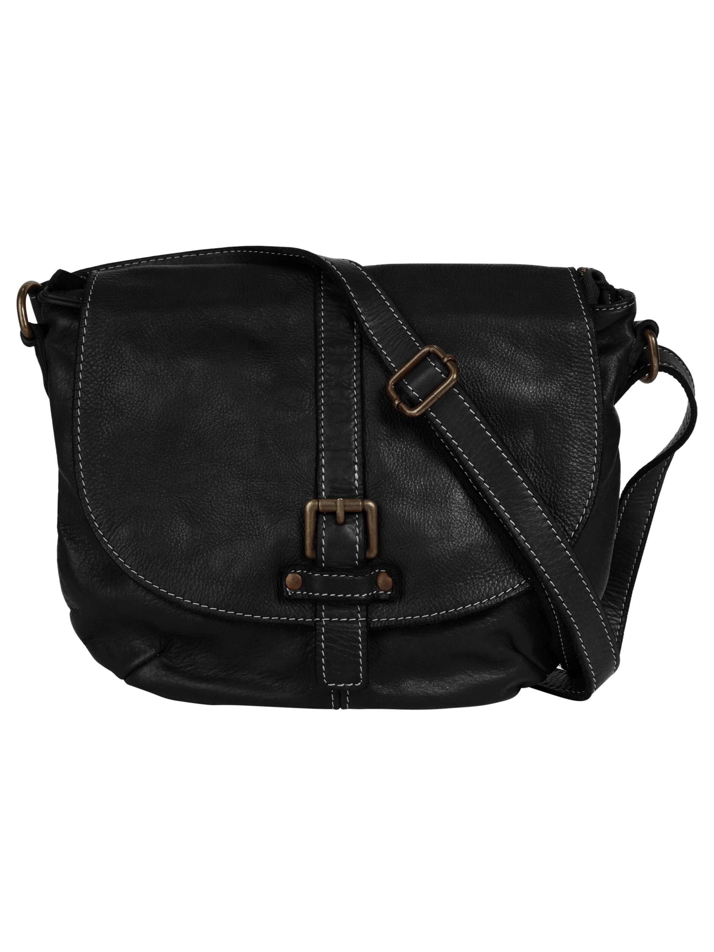 Cluty Umhängetasche‌‌‌‌‌‌‌ in Schwarz: Vorderseite
