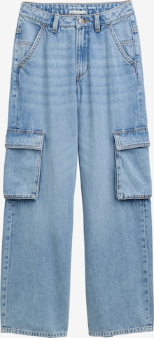 TOM TAILOR Wide Leg Farkut värissä sininen: etupuoli