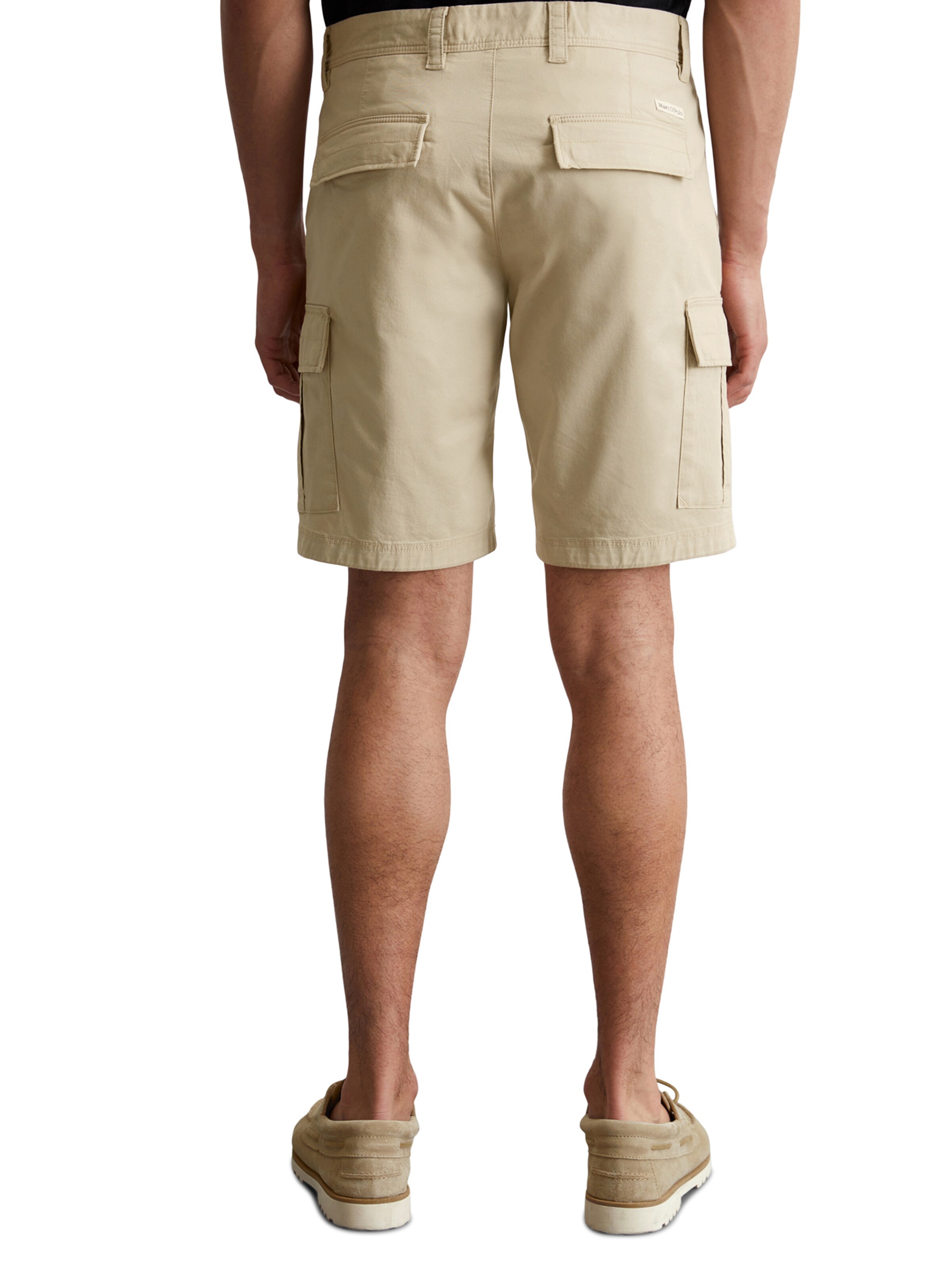 Marc O'Polo Regular Shorts 'Reso' in Beige