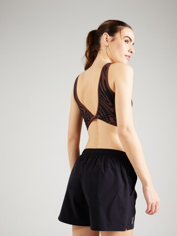 Reebok Bustier Sport-BH in Schwarz