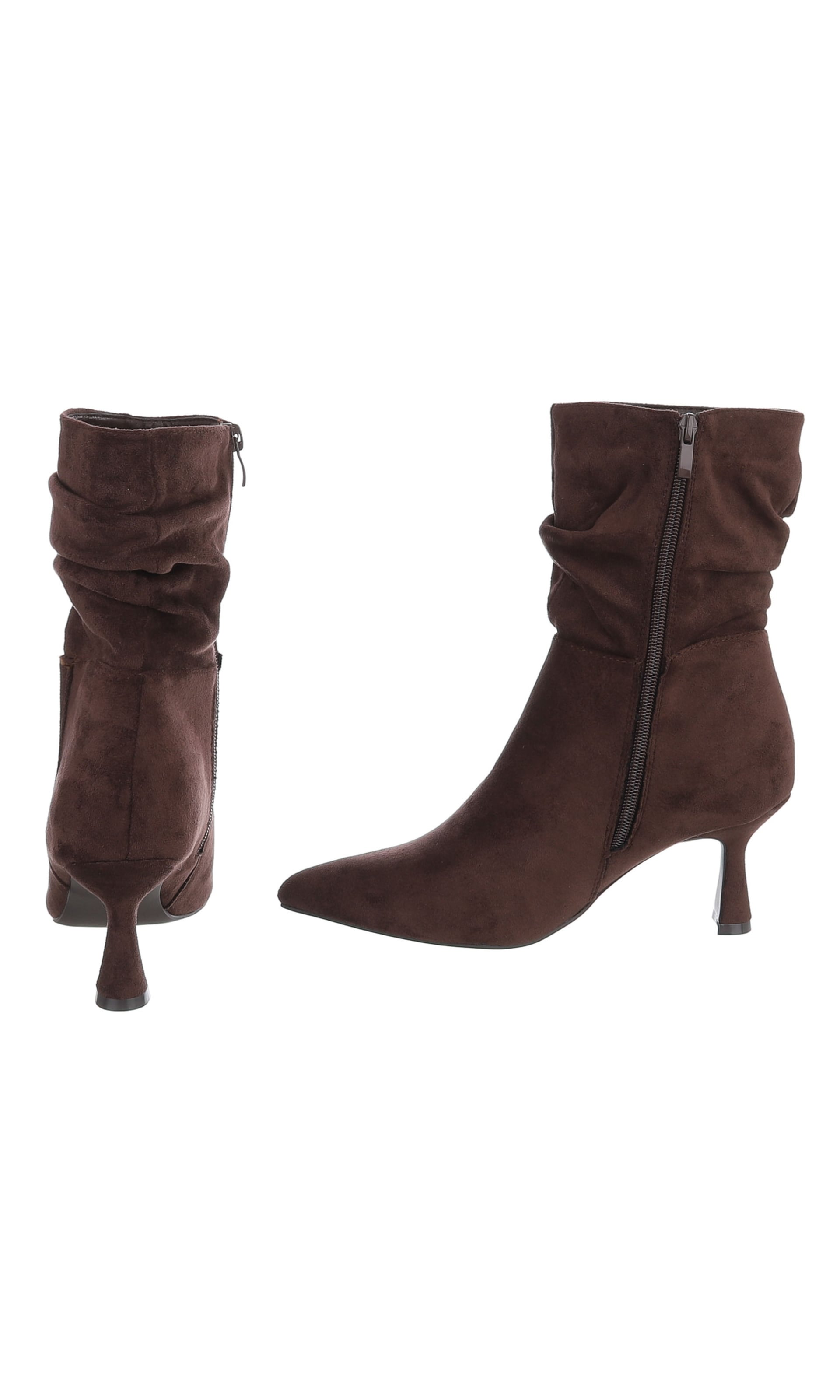 Ital-Design Stiefelette in Braun