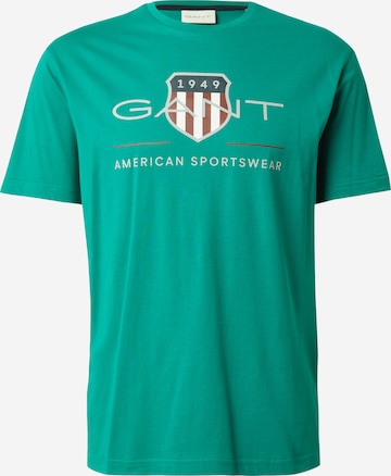 GANT Shirt in Groen: voorkant