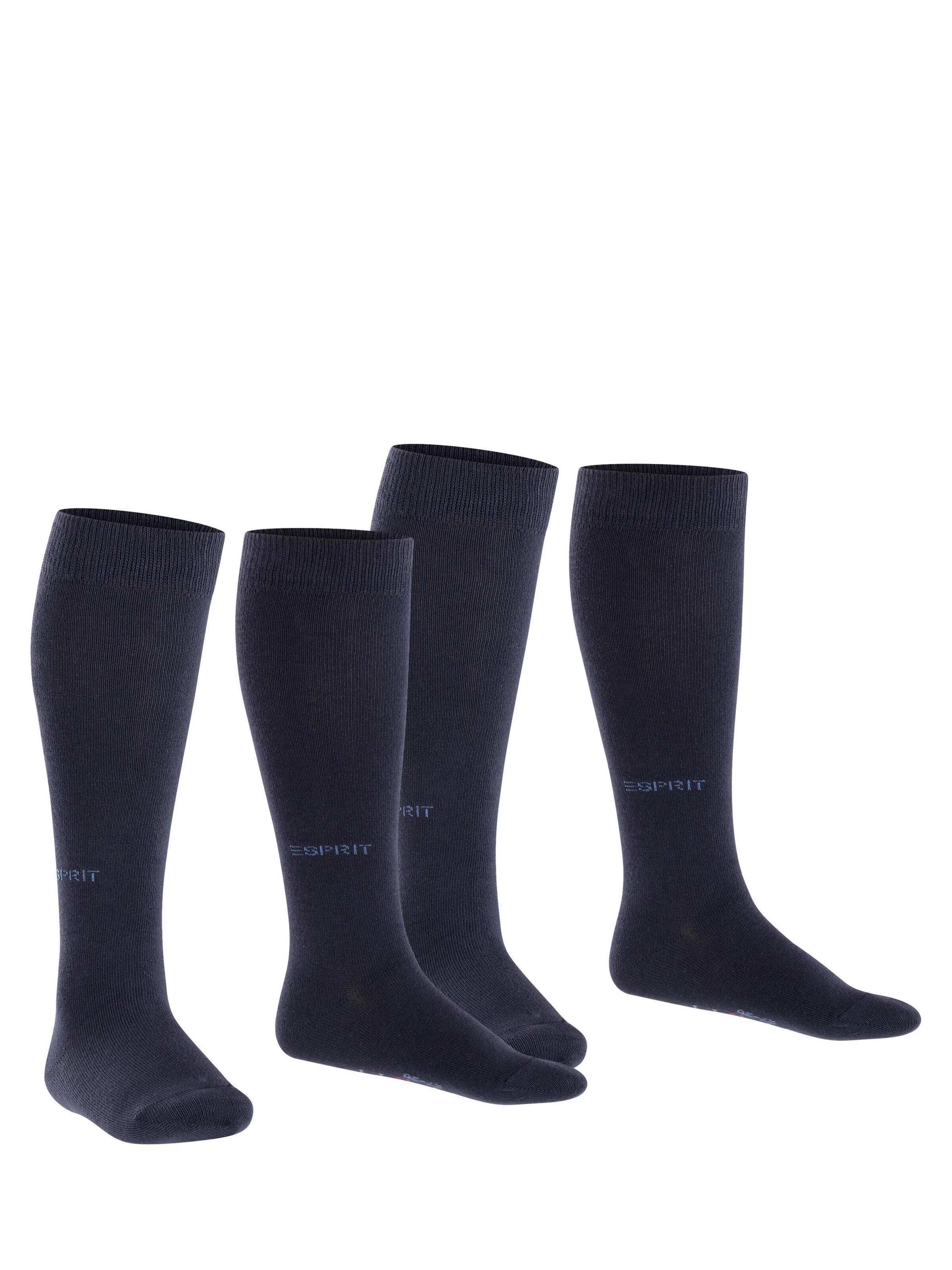 ESPRIT Socks 'Foot Logo 2-Pack' in Blue