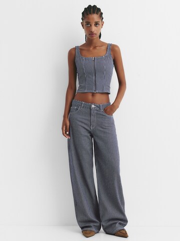 Pull&Bear Topp i blå