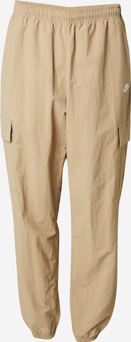 Nike Sportswear Παντελόνι cargo 'CLUB' σε μπεζ: μπροστά