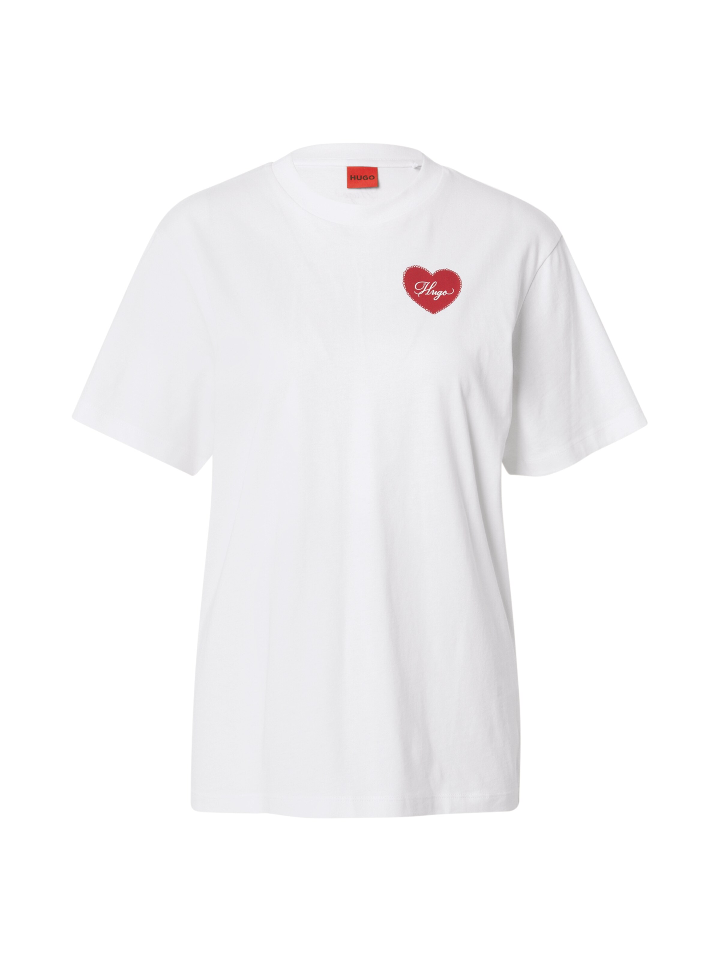 HUGO T-Shirt in Braun: Vorderseite