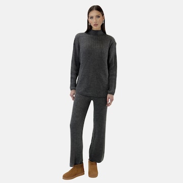 Pantalons de tailleur Elara en gris
