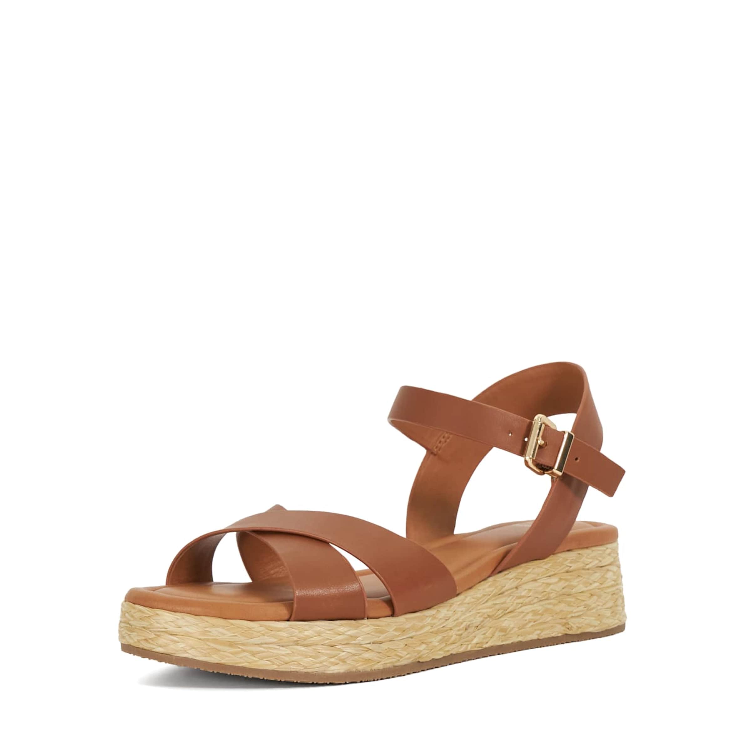 Sandales 'Littleton' Dune LONDON en marron : devant