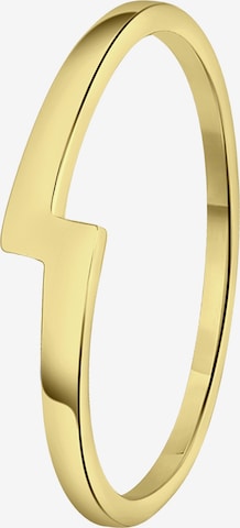 Lucardi Ring in Goud: voorkant