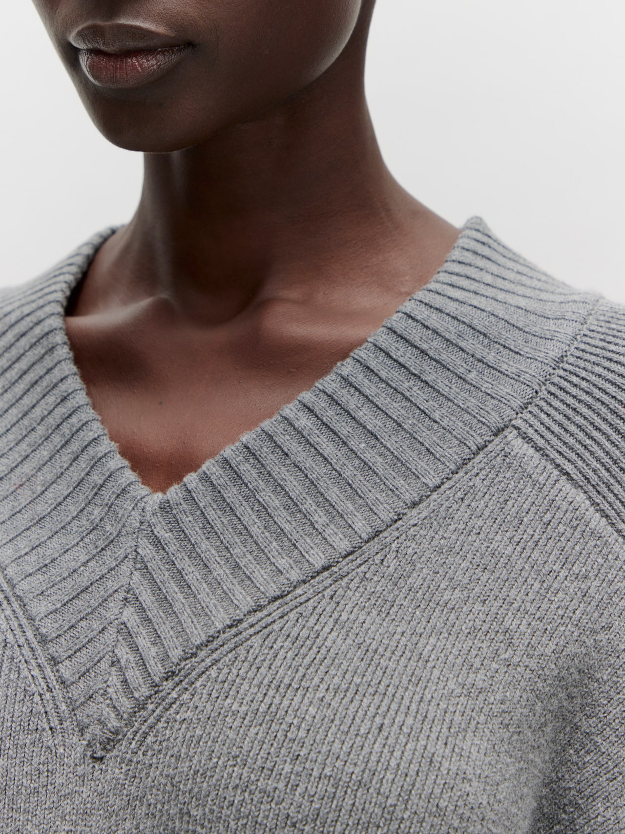 EDITED Produits Pull-over 'Solveig' gris chiné