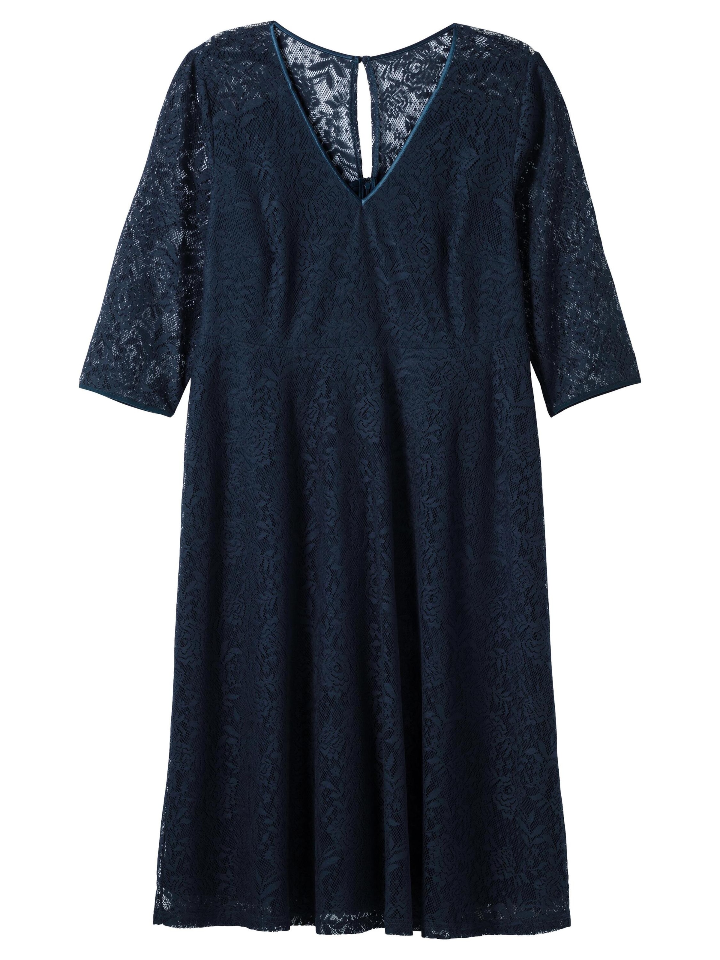 Abito da sera di SHEEGO in blu: frontale