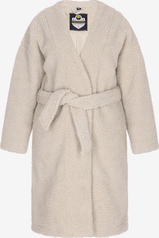 Palton de iarnă de la Schmuddelwedda pe gri: față