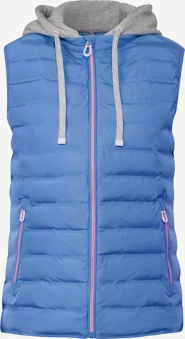 CECIL Vest in Blue: front