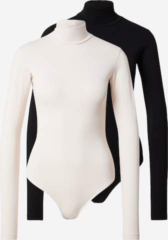 ABOUT YOU - Body camiseta 'Willow' en beige: frente