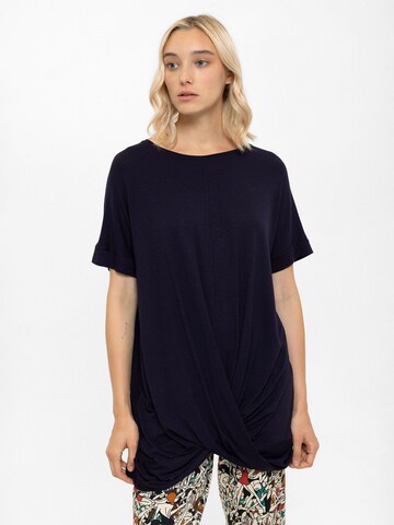 Tunica di Anou Anou in blu: frontale