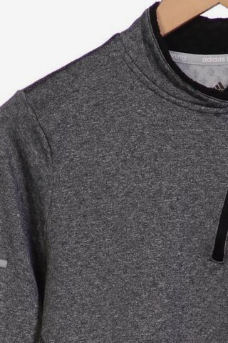 ADIDAS PERFORMANCE Sweatshirt & Zip-Up Hoodie in M in Grey