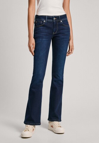 Pepe Jeans Flared Jeans in Blue: front