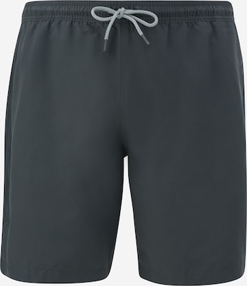 s.Oliver Men Big Sizes Board Shorts in Grey: front