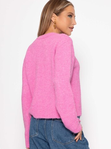 SASSYCLASSY Oversizestrickjacke‌‌‌‌‌‌‌‌ in Pink