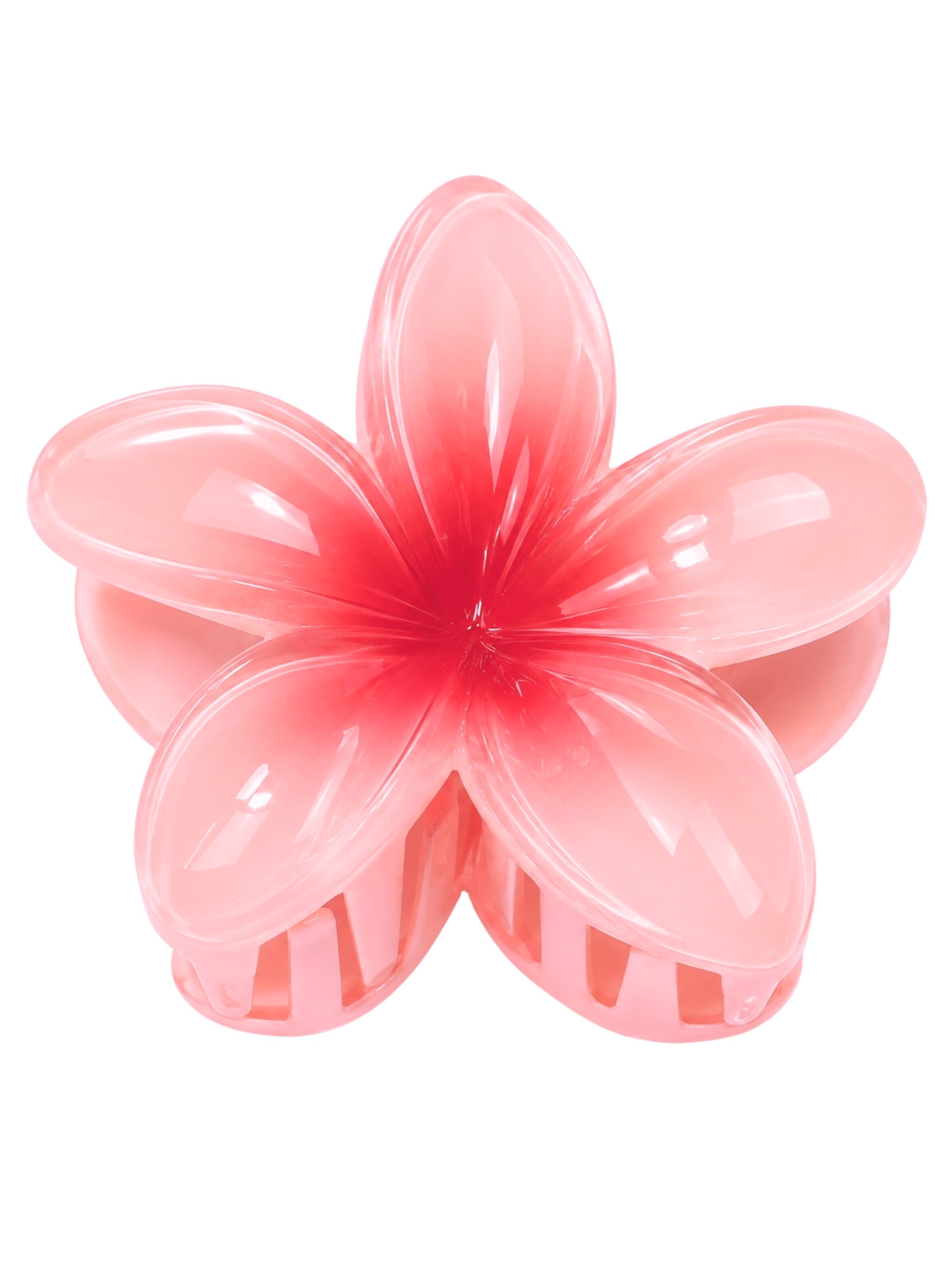 soho Hair accesoires Bijuteria de cabelo 'Moana Hair Claw - Peach' em 11 cm x 8 cm x 2cm em pêssego, Vista do artigo
