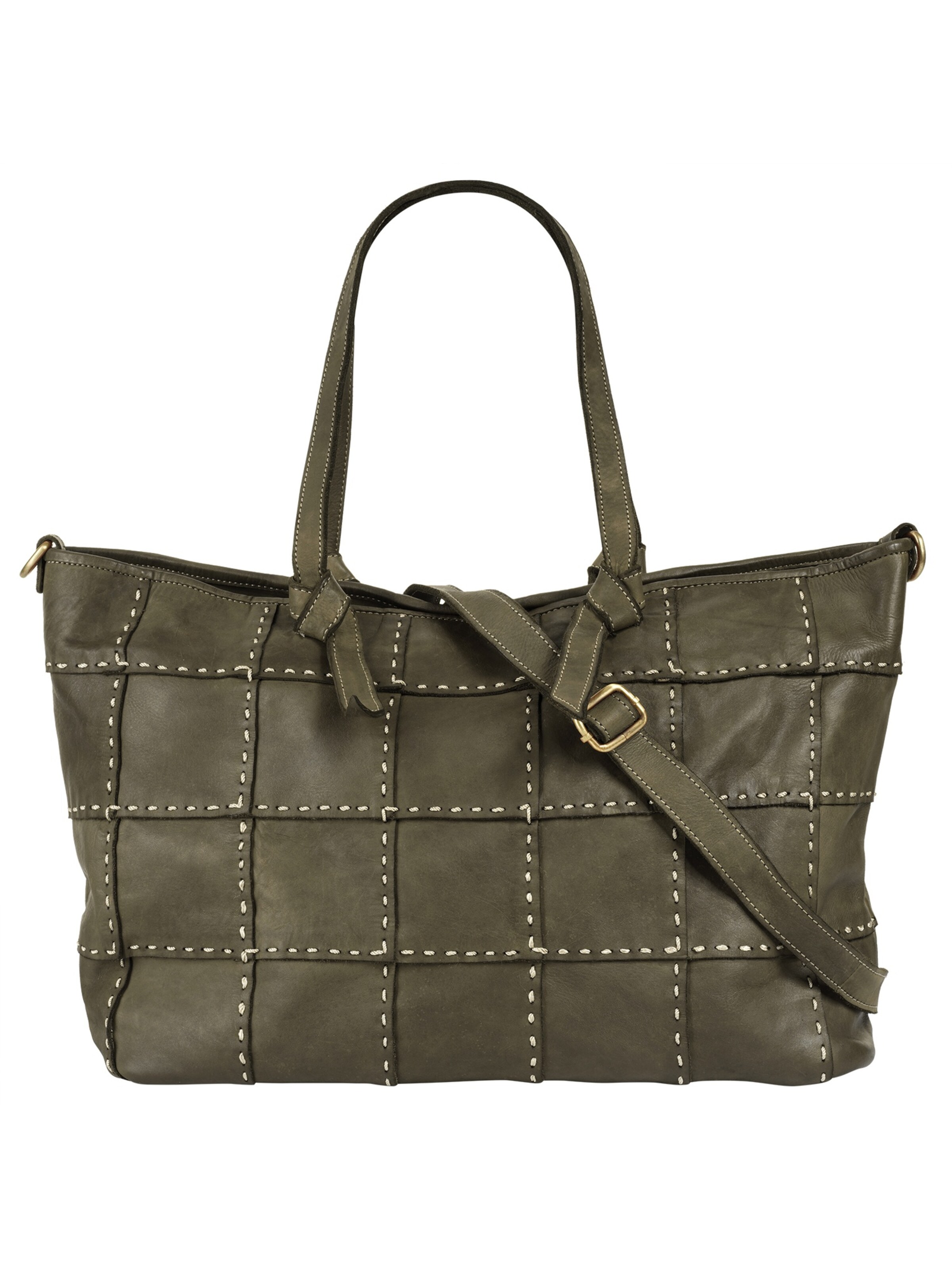 Cabas Samantha Look en vert : devant