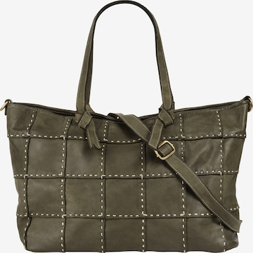 Cabas Samantha Look en vert : devant
