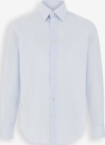 Slim fit Camicia business di Boggi Milano in blu: frontale
