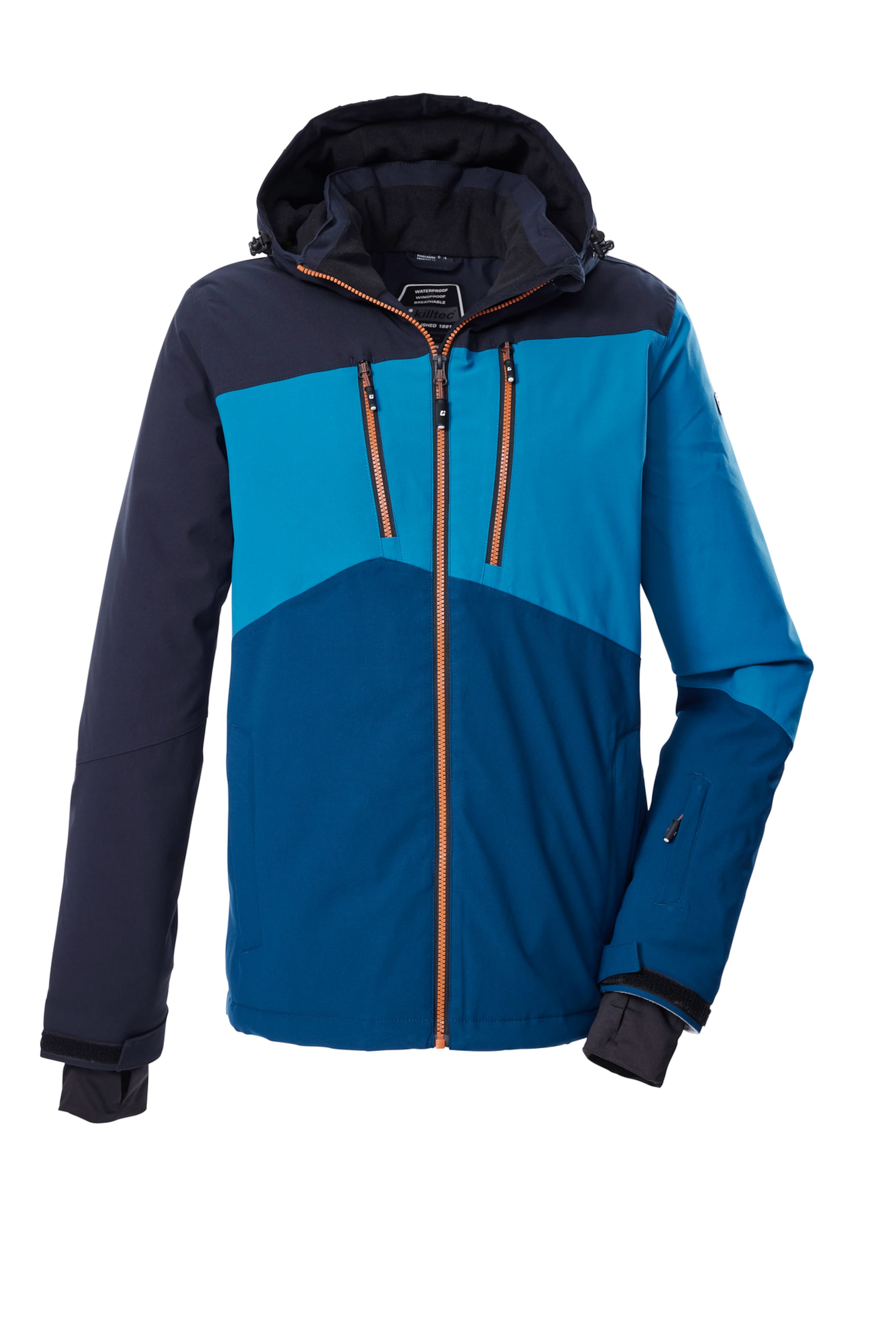 KILLTEC Winter Jacket in Blue: front