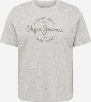 T-Shirt 'CRAIGTON' Pepe Jeans en gris : devant