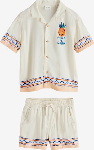 Set Next en beige : devant