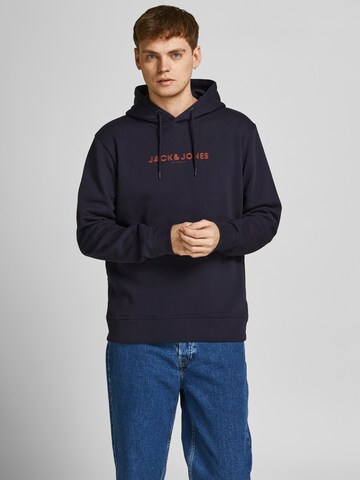 JACK & JONES Sweatshirt 'Booster' in Blau: predná strana