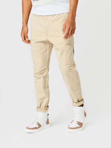 Regular Pantaloni cu buzunare de la Polo Ralph Lauren pe bej: față