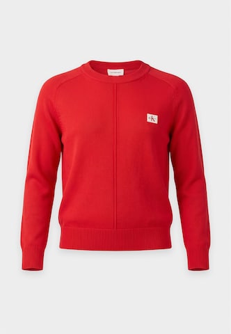 Pullover di Calvin Klein Jeans in rosso: frontale