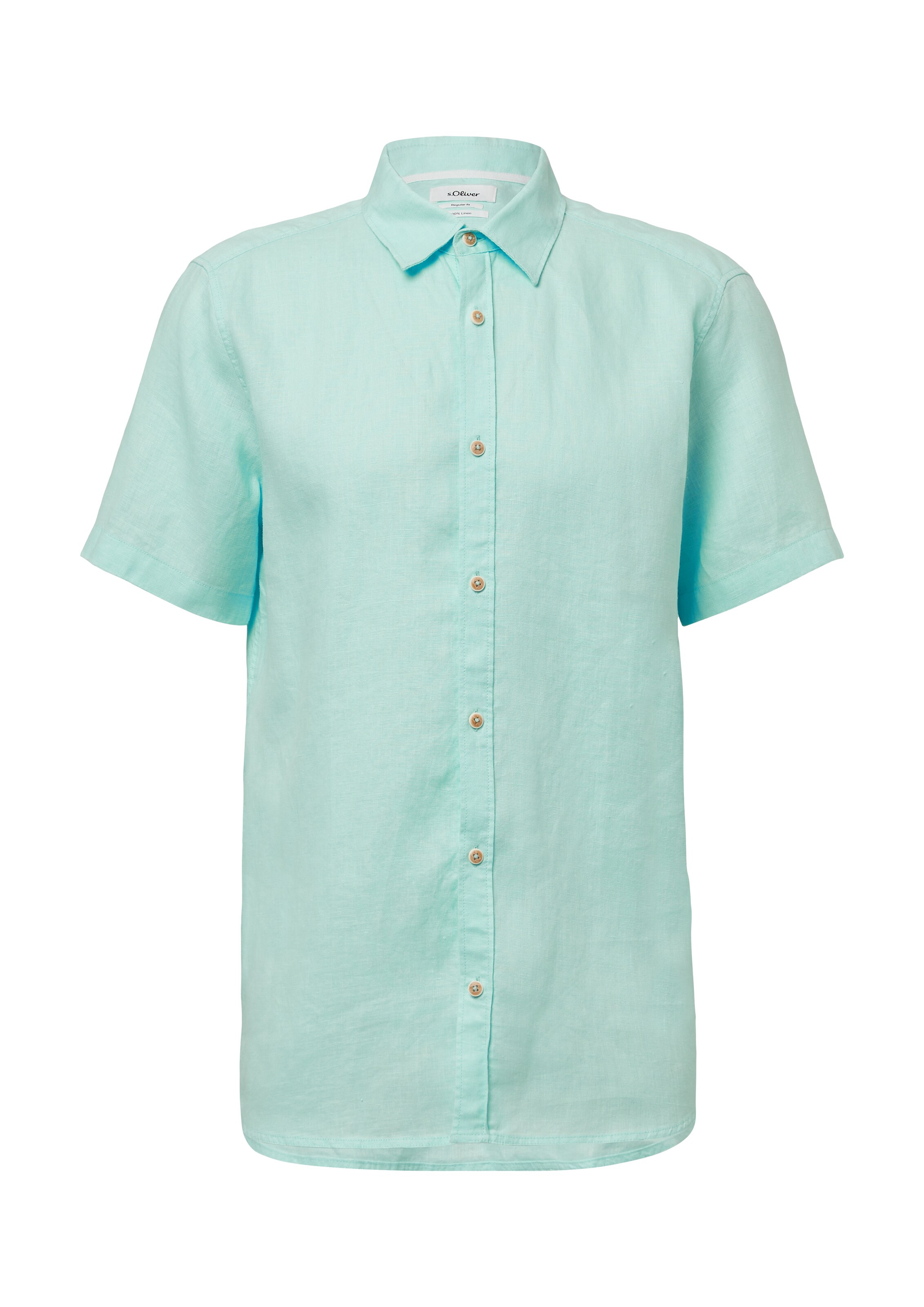s.Oliver Πουκάμισο σε πράσινο: μπροστά