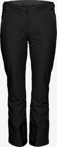 Maier Sports Outdoorhose in Schwarz: Vorderseite