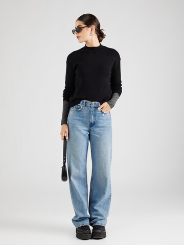 VERO MODA Свитер 'VMGOLD' в Черный