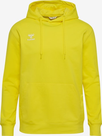 Hummel Sports sweatshirt 'Go 2.0' in Yellow: front