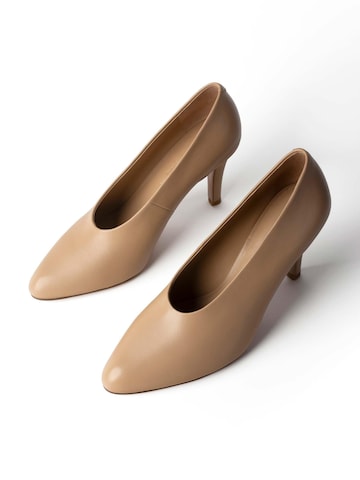 L37 HANDMADE SHOES Pumps 'CAPRI BREEZE' in Beige