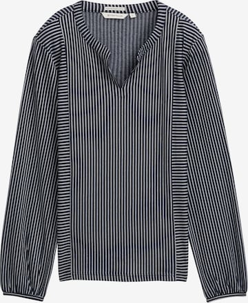 TOM TAILOR Bluse in Blau: Vorderseite