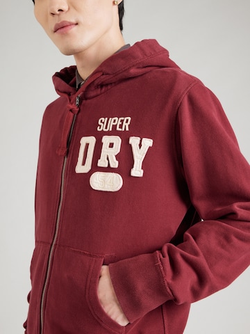 Superdry Sweatjacke in Rot