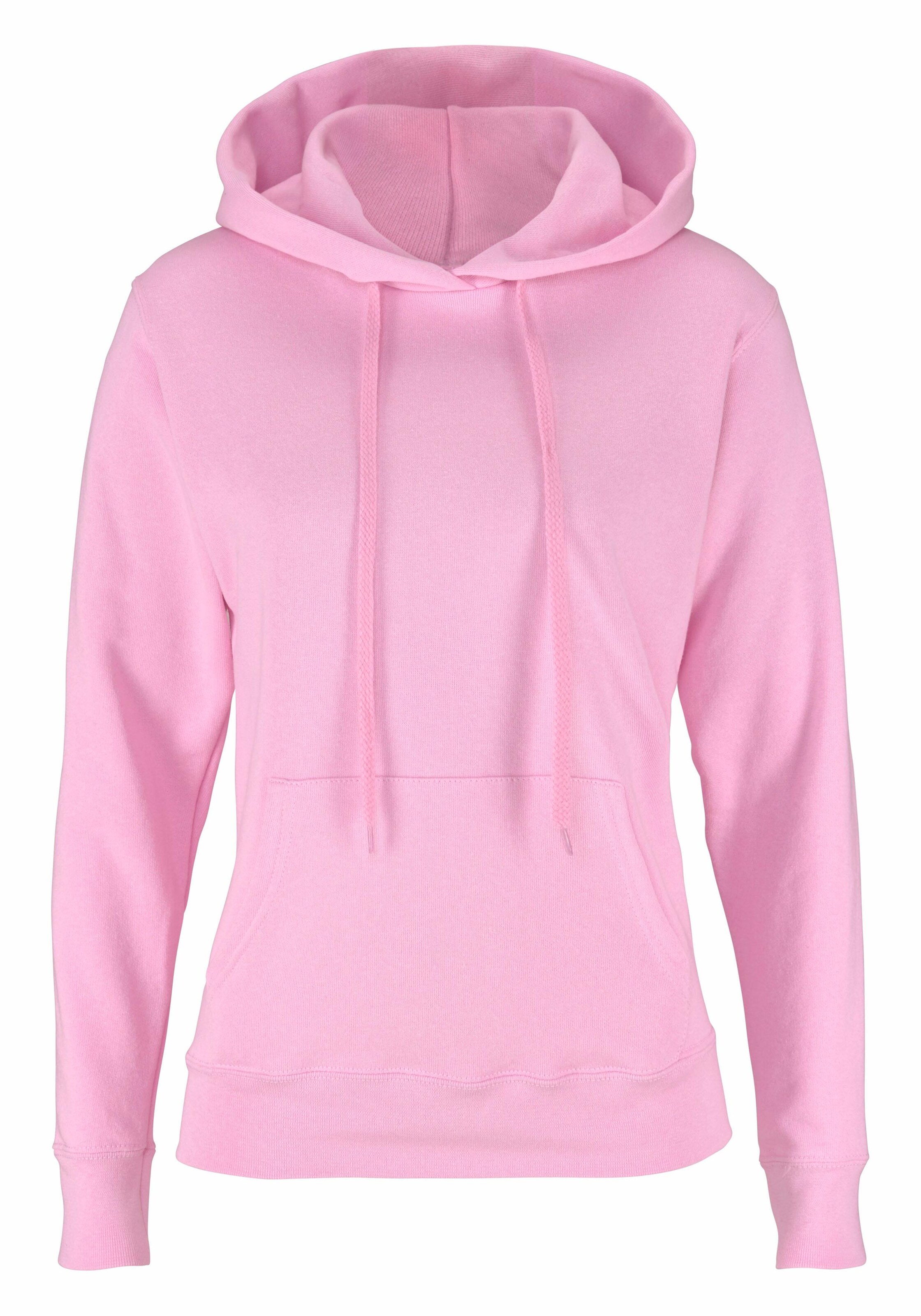 FRUIT OF THE LOOM Sweatshirt in Pink: Vorderseite