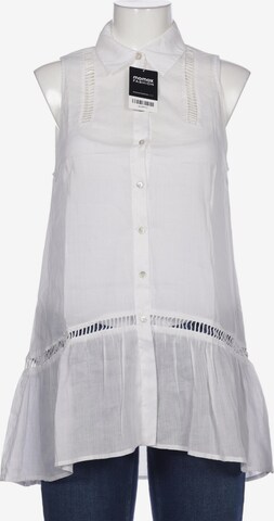 Stefanel Bluse M in Weiß: predná strana