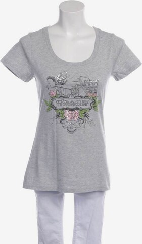 COACH Top & Shirt in S in Grey: front