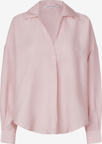 SECOND FEMALE Blouse 'Timeline' in Lila: voorkant