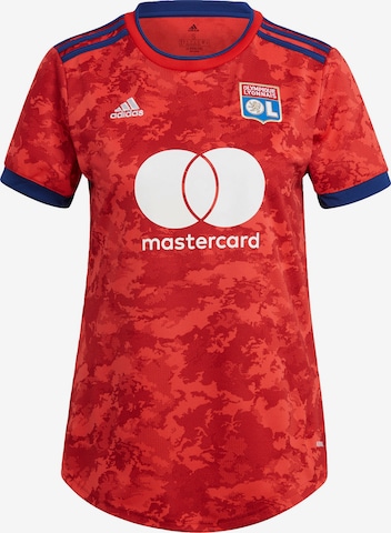 ADIDAS SPORTSWEAR Tricot 'Olympique Lyon 21/22' in Rood: voorkant