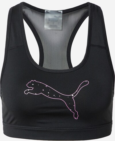 PUMA Sport-BH '4Keeps' in rosa / schwarz / weiß, Produktansicht