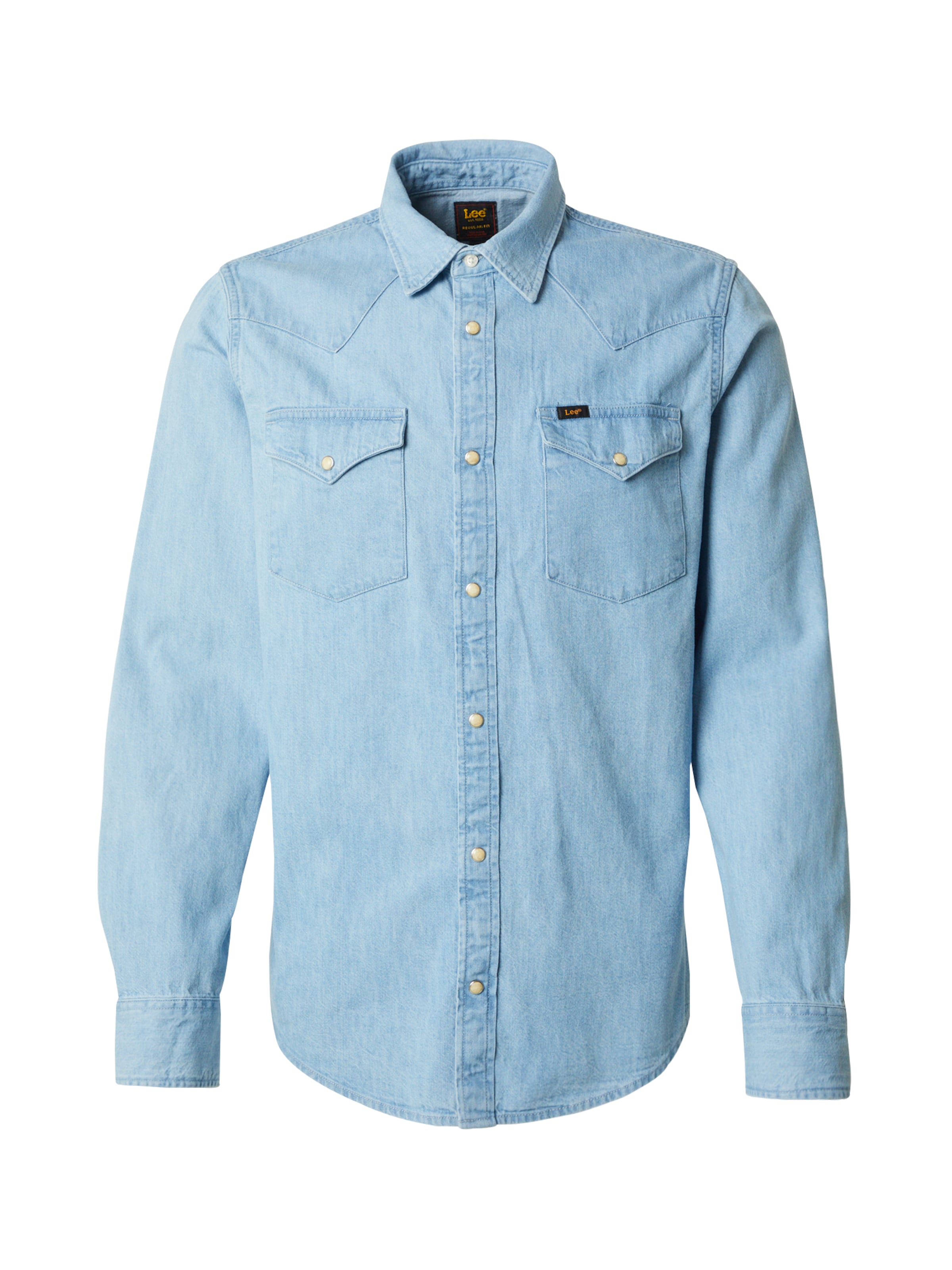 Lee - Ajuste regular Camisa &#x27;REGULAR WESTERN&#x27; en azul: frente