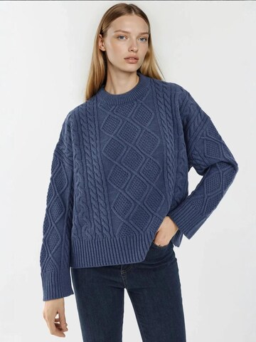 Hiccup - Pullover em azul: frente