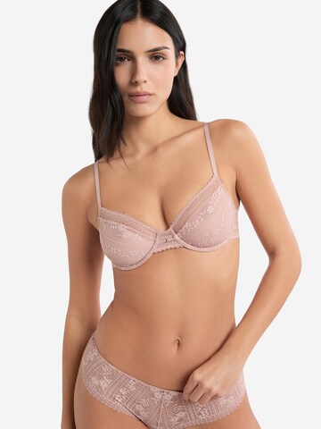 ETAM T-shirt Bra 'Aura' in Pink